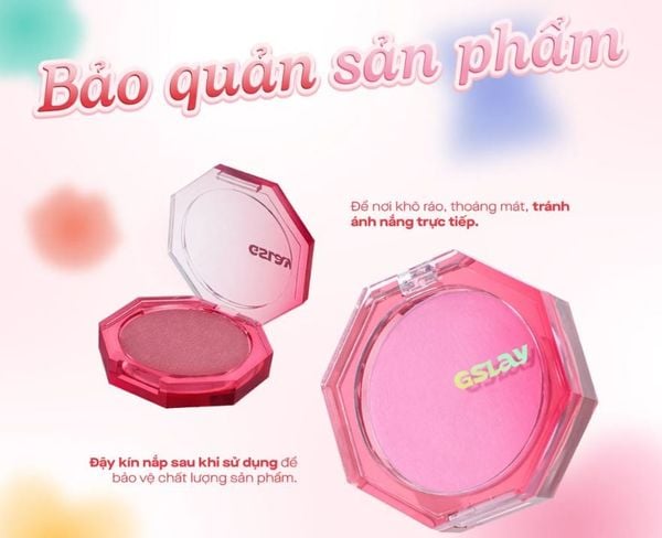  Má hồng kem hóa phấn Gslay Sorbet Cheek Blush 5g 