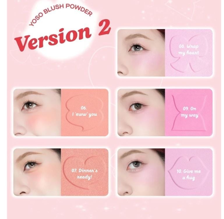  Phấn má hồng Gslay Yoso Blush Powder 5g 