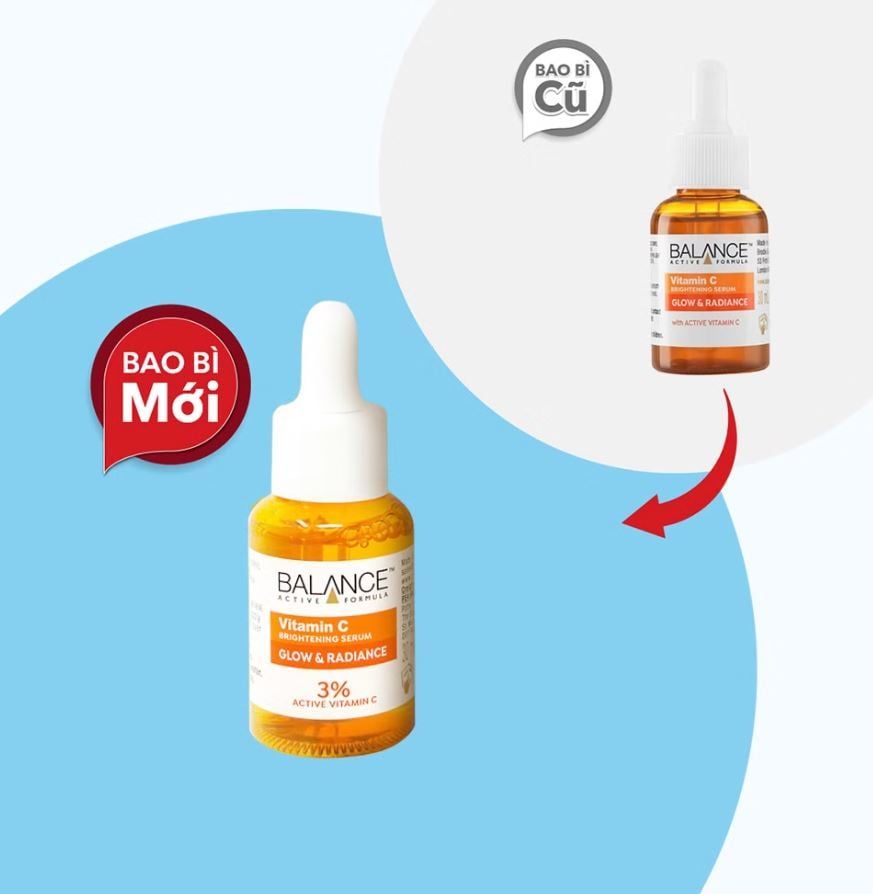  Tinh Chất Dưỡng Trắng Da, Giảm Thâm Balance Active Formula Vitamin C 