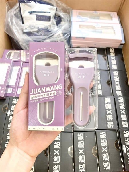  (NHẬP KHẨU) Kẹp bấm mi có đầu chuốt mi Amortals Curl Master Eyelash Curler 