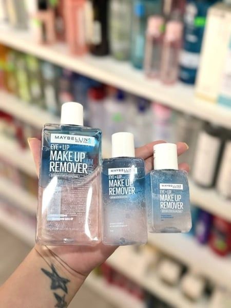  Nước Tẩy Trang Mắt Môi Maybelline Eye Lip Make Up Remover 