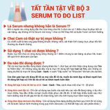  Tinh chất dưỡng ẩm, sáng da, giảm mụn To Do List Ampoule 100ml ( 3 dòng) 