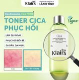  Nước Hoa Hồng Làm Dịu, Phục Hồi Klairs Supple Preparation Cica Toner 180ml 