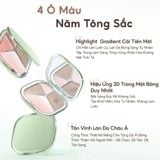  Phấn tạo khối 4 ô Focallure 4 Color Highlighter Contour Palette 15.5g 