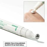  Thanh Lăn Dưỡng Mắt Innisfree Green Tea Hyaluronic Glow Eye & Face Ball 10ml 