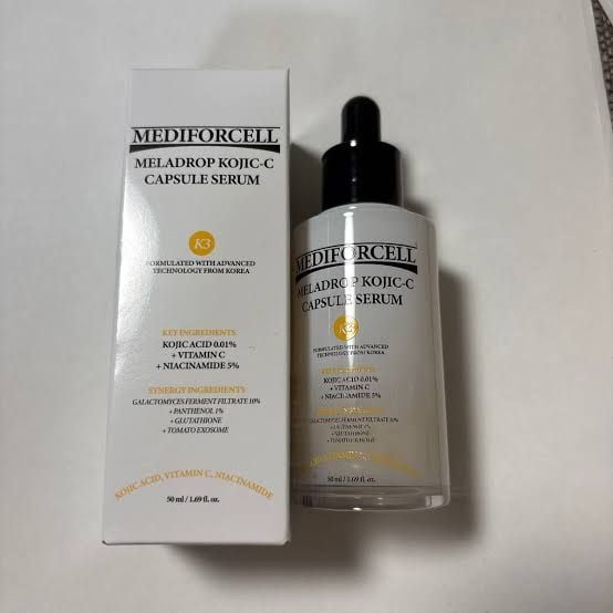  Tinh chất dưỡng sáng, mờ thâm Mediforcell Meladrop Kojic-C Capsule Serum 50ml 