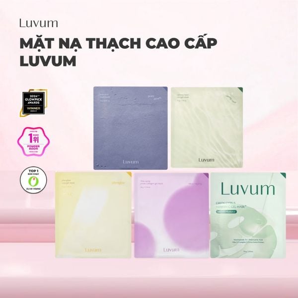  Mặt Nạ Thạch Dưỡng Da Luvum Gel Mask 33g 