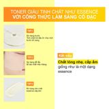  Nước hoa hồng dưỡng sáng, đều màu da Numbuzin No.5+ Vitamin Boosting Essential Toner 200ml 