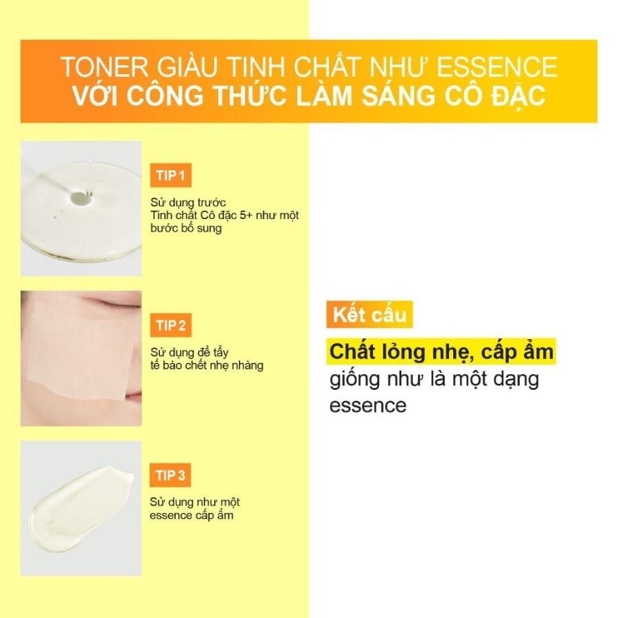  Nước hoa hồng dưỡng sáng, đều màu da Numbuzin No.5+ Vitamin Boosting Essential Toner 200ml 