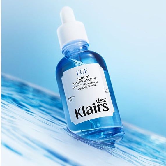  Tinh chất cấp ẩm, phục hồi da Klairs EGF Blue AC Calming Serum 50g 