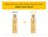  Nước Hoa Hồng Dưỡng Ẩm, Chống Lão Hóa d'Alba Vita Toning Serum Toner 180ml 