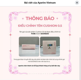  Phấn Nước Kiềm Dầu, Che Phủ Tốt Khuyết Điểm Aperire Day Dream Cover Cushion SPF50+ PA++++ 13g 