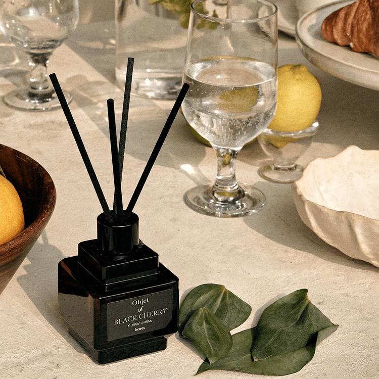  Bộ Tinh Dầu Nước Hoa Khuếch Tán Hương Thơm Hetras Premium Diffuser 500ml - Objet Diffuser 200ml 