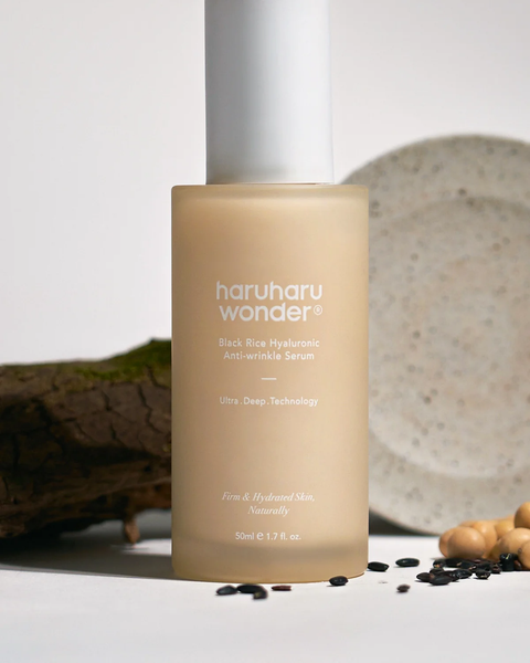  Tinh Chất Haruharu Cấp Ẩm, Ngừa Lão Hóa Haruharu Wonder Black Rice Hyaluronic Anti-Wrinkle Serum 50ml 