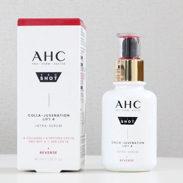  Tinh Chất Cải Thiện Lão Hóa Da AHC Pro Shot Colla-Juvenation Lift 4 Intra-Serum 40ml (Đỏ) 
