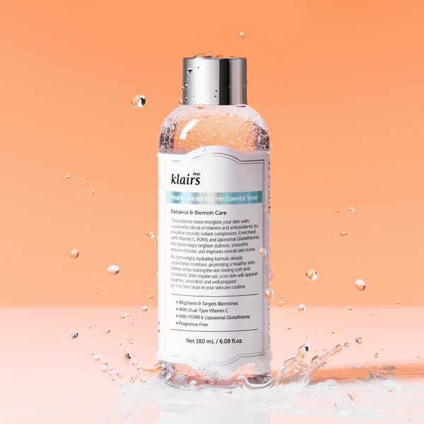  Nước Hoa Hồng Klairs Freshly Juiced Vitamin Essence Toner 180ml 