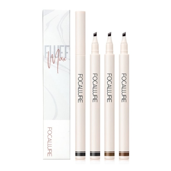  Bút Chì Phẩy Sợi Chân Mày Focallure Fluff Tinted Brow Ink Pen #FA161_02-SOFT BROWN 