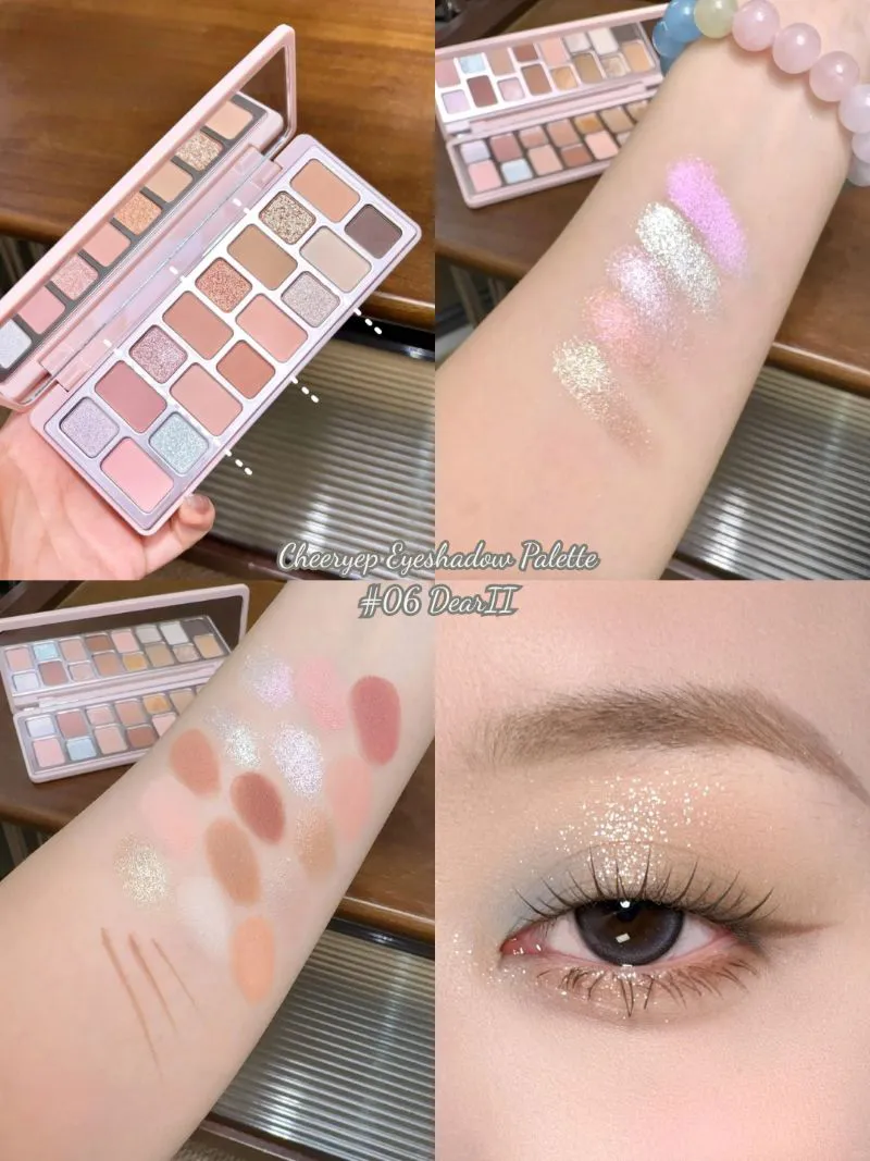  Phấn Mắt Cheeryep Eyeshadow Palette 16g 