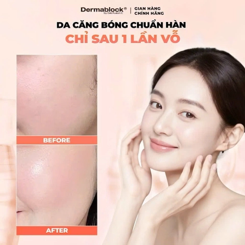  Nước Hoa Hồng Cấp Ẩm, Căng Bóng Da Dermablock PDRN Collagen Toner 150ml 
