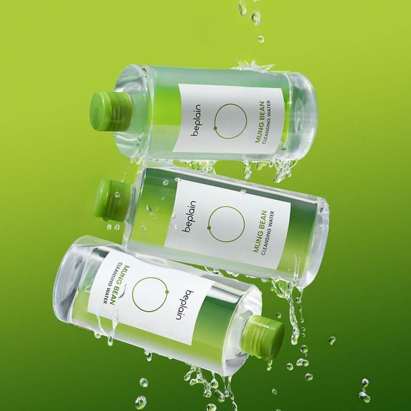  Nước Tẩy Trang Dịu Nhẹ Beplain Mung Bean Cleansing Water 400ml 
