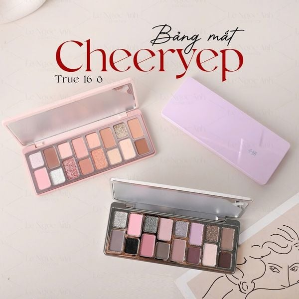  Phấn Mắt Cheeryep Eyeshadow Palette 16g 