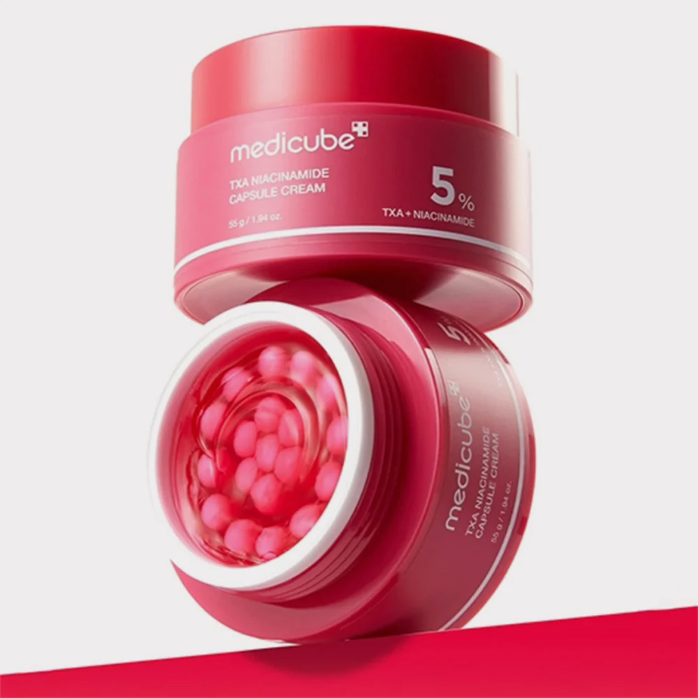  Kem Dưỡng Sáng, Phục Hồi Da Medicube TXA + 5% Niacinamide Capsule Cream 55g 