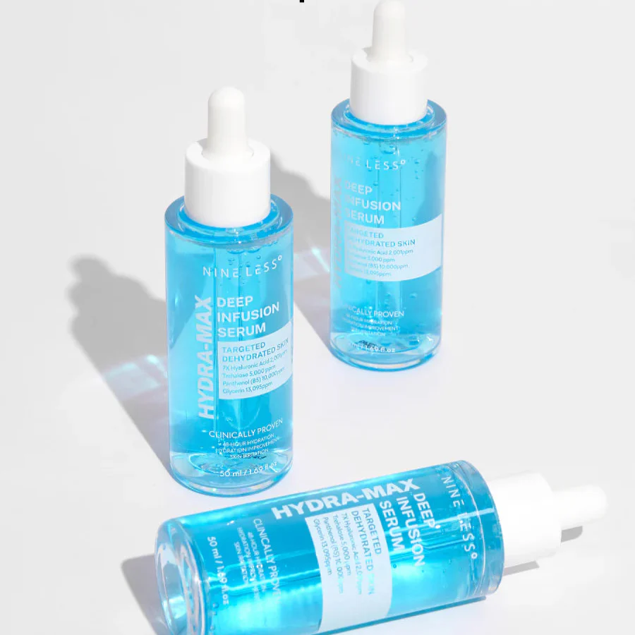  (XANH DƯƠNG) Tinh Chất Cấp Ẩm Nineless Hydra Max Deep Infusion Serum 50ml 