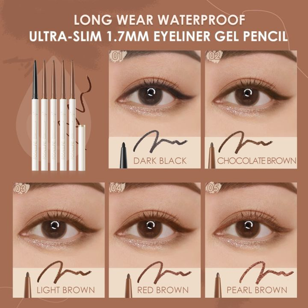  Chì Gel Kẻ Mắt Focallure Perfectly Defined Gel Eyeliner #FA243 