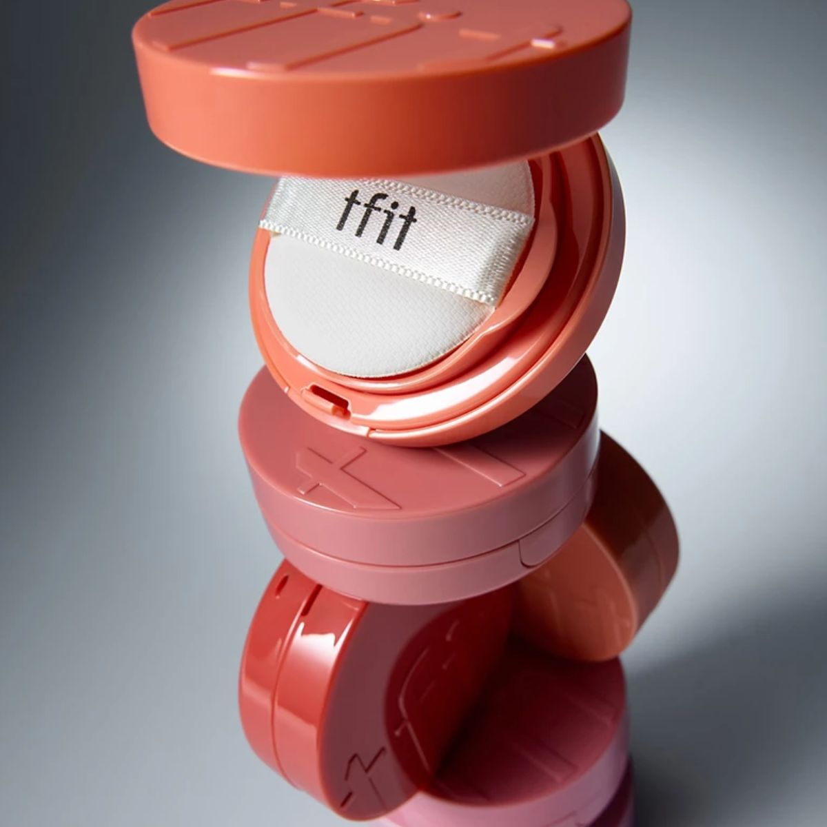  (TẶNG KÈM CỌ+MÚT NGÓN TAY) Phấn má hồng Tfit Fluffy Velvet Cushion Blush 4g 