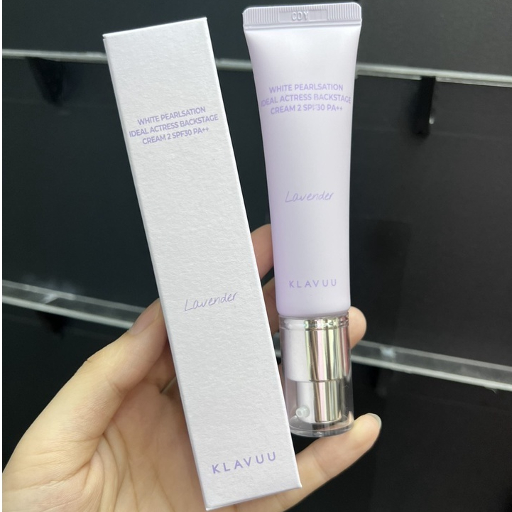  Kem Lót Klavuu White Pearlsation Ideal Actress Backstage Cream SPF30 PA++ 