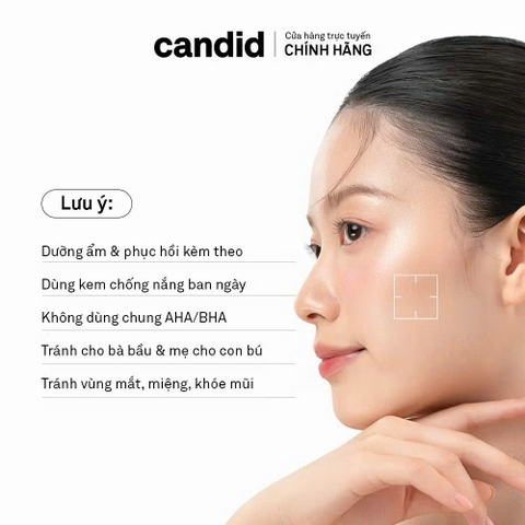 (Tặng 1 kem dưỡng Belif 10ml) Tinh Chất Chống Lão Hóa Candid Retinol Treatment 30ml 