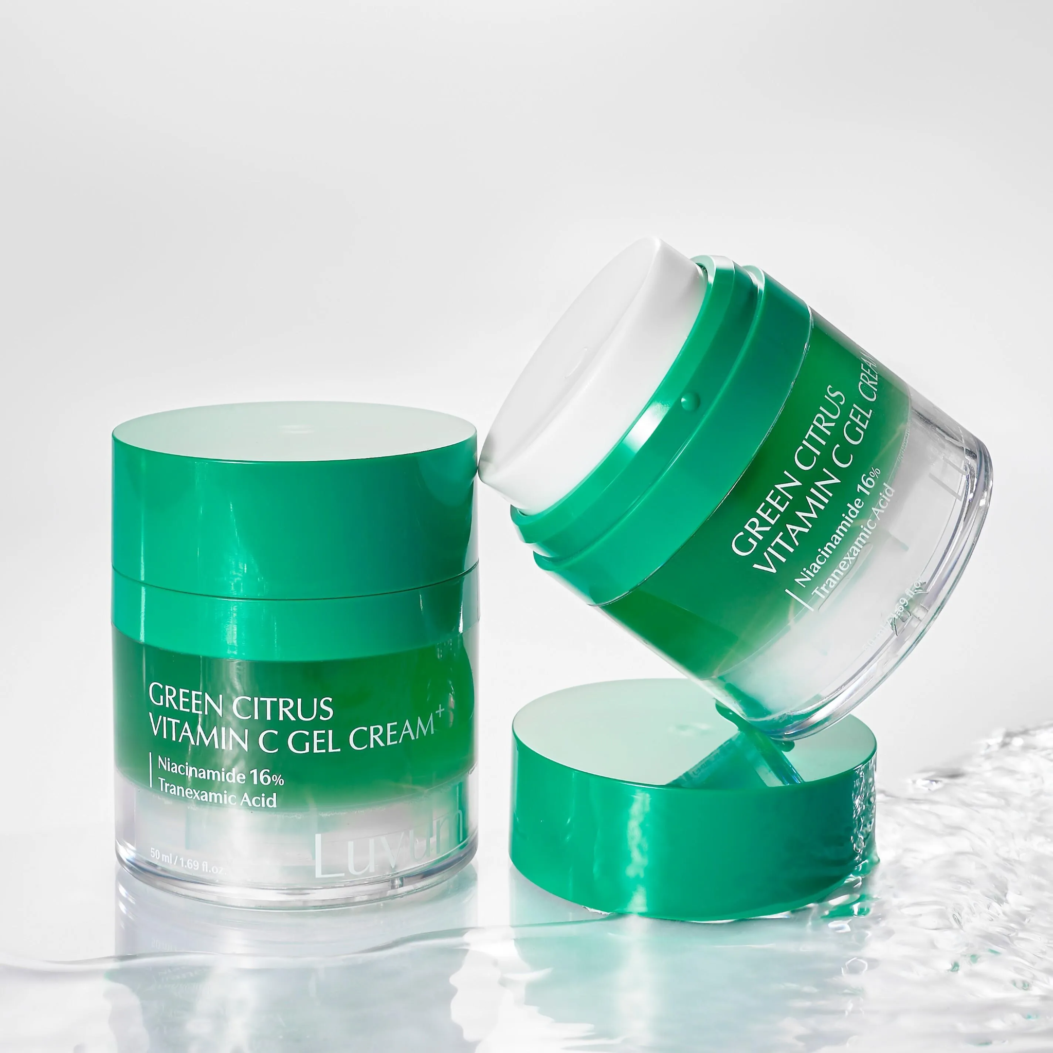  Kem Dưỡng Sáng, Đều Màu Da Luvum Green Citrus Vitamin C Gel Cream Plus 50ml 