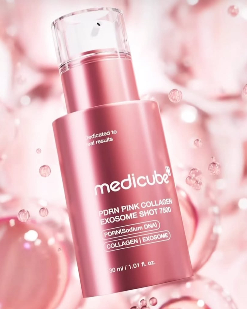  Tinh Chất Vi Gai, Ngừa Lão Hóa Medicube PDRN Pink Collagen Exosome Shot 30ml 