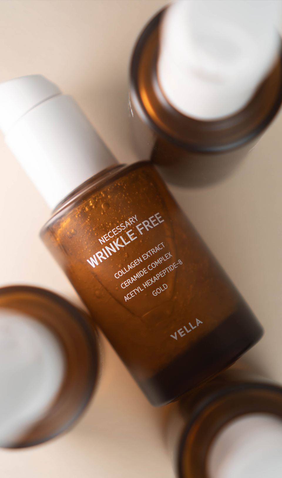  Tinh chất cấp ẩm, chống lão hóa Vella Necessary Wrinkle Free Ampoule 50ml 