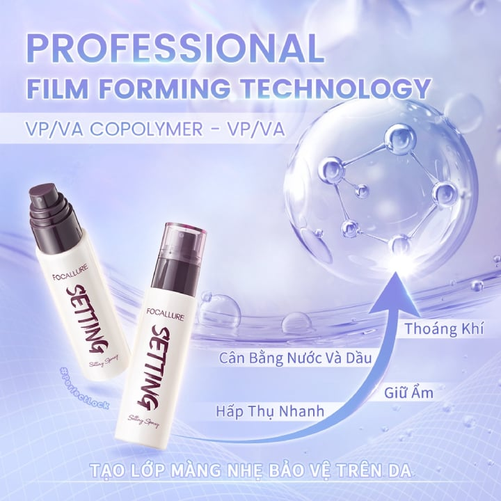 Xịt Khóa Giữ Lớp Makeup Focallure Flawless Long Lasting Setting Spray 65ml #FA352_SP01 