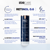  Kem Dưỡng Làm Sáng Và Cải Thiện Nếp Nhăn MD CARE PRO-RETINOL 0.6 30ml 