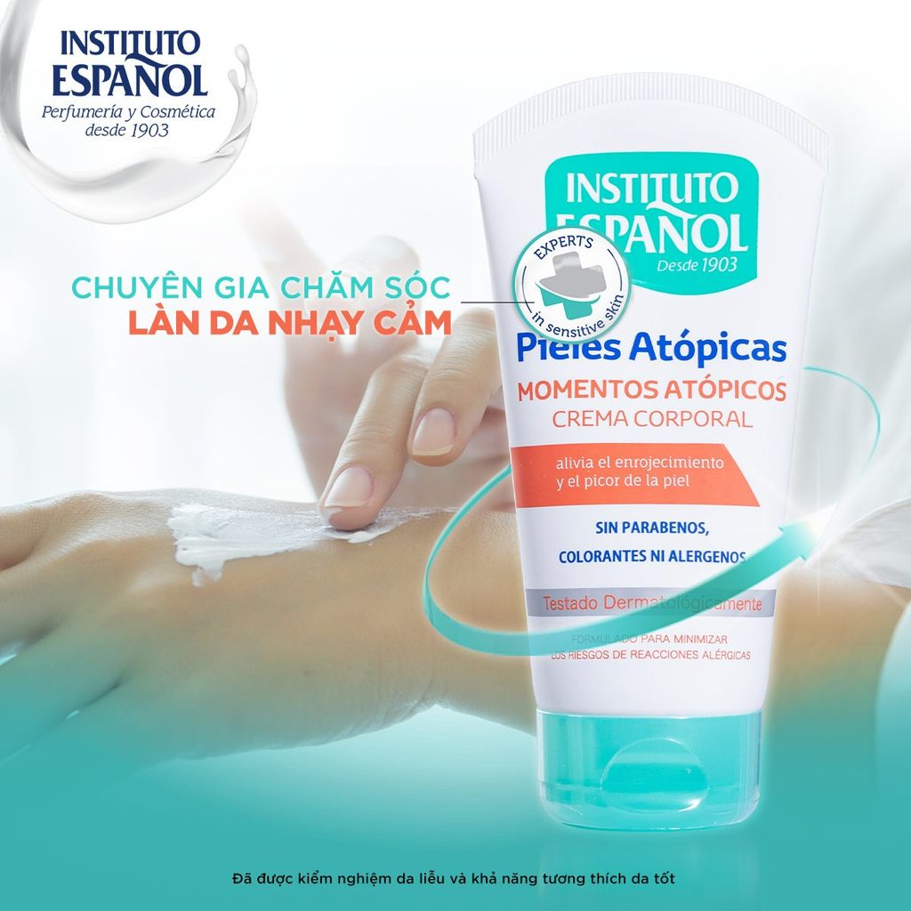  Kem Dưỡng Thể Instituto Espanol Pieles Atopicas Momentos Atopicos Crema Corporal 150ml 