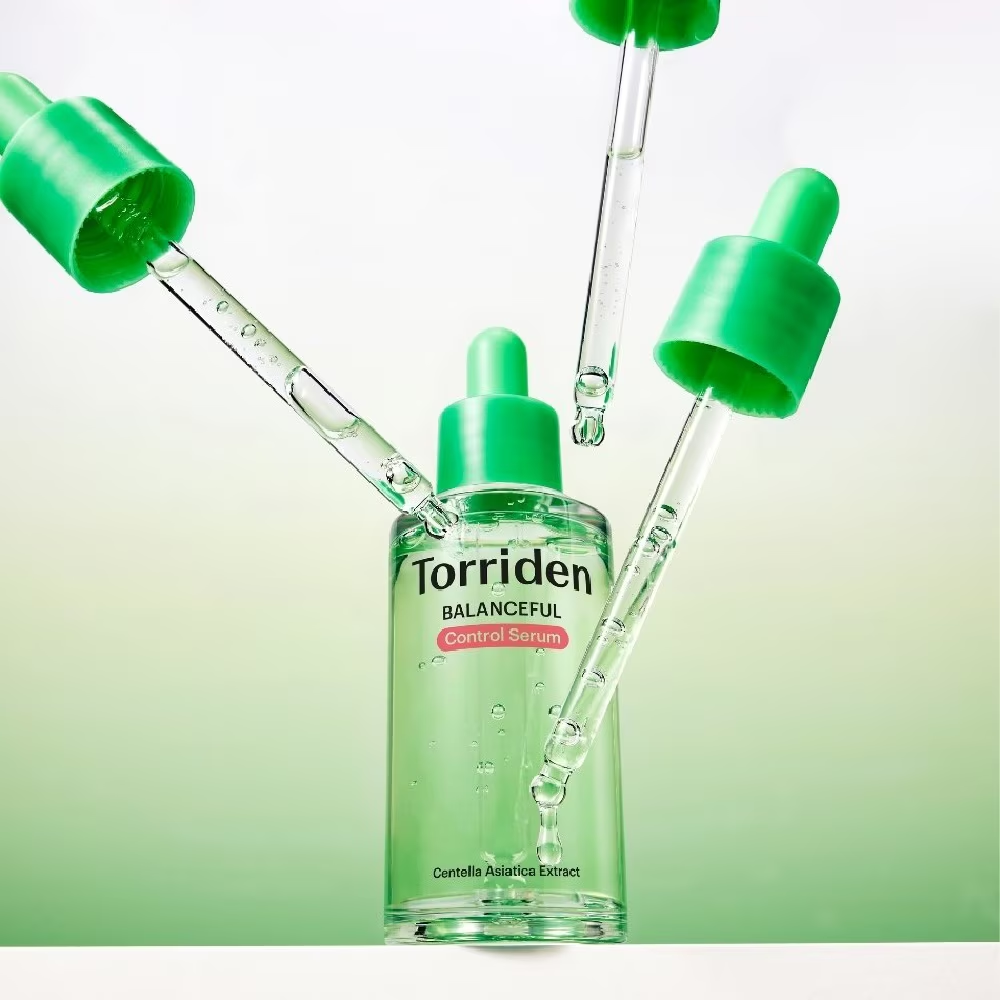  (XANH LÁ) Tinh Chất Làm Dịu, Kiềm Dầu Torriden Centella Asiatica Extract Balanceful CONTROL Serum 50ml 