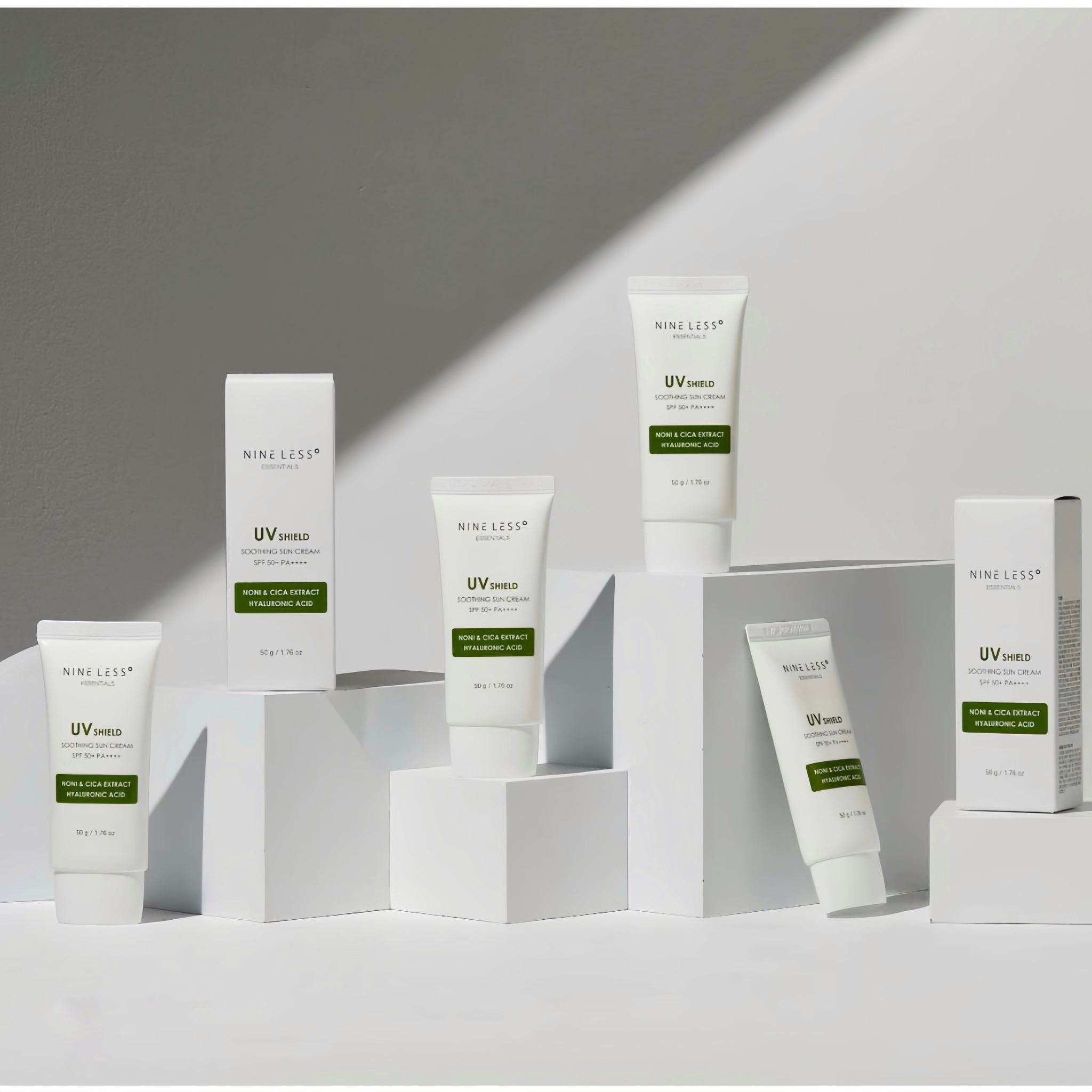  Kem Chống Nắng Nineless Essentials UV Shield Soothing Sun Cream SPF50+ PA++++ 50g 