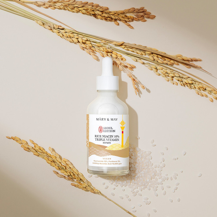  Tinh Chất Mary&May Rice Niacin 10% Triple Vitamin Serum 80ml 