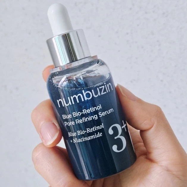 Tinh Chất Dưỡng ẩm, Thu Nhỏ Lỗ Chân Lông Numbuzin No.3 Blue Bio Retinol Pore Refining Serum 30ml 