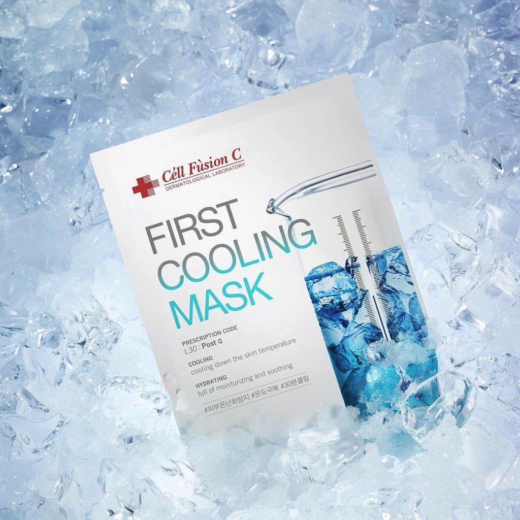  Mặt nạ giấy dịu da, phục hồi Cell Fusion C First Cooling Mask 27g (1 miếng) 
