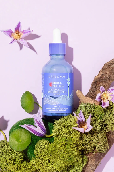  Tinh Chất Mary&May Retinol 0.1% Bakuchiol Cica Serum 80ml 