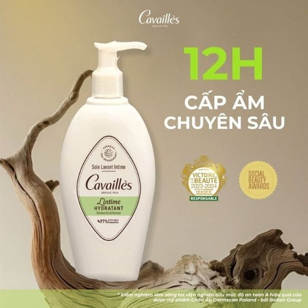  Dung Dịch Vệ Sinh Phụ Nữ Cavailles Lintime 250ml 
