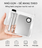  (SET 3 MÓN KHAY+THANH TRỘN+CỌ DÀN NỀN) Bộ Dụng Cụ Hỗ Trợ Trang Điểm Chuyên Nghiệp 