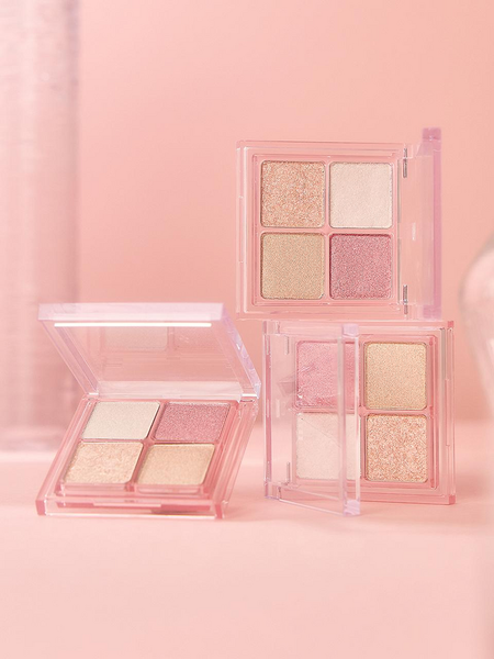  Phấn Bắt Sáng 4 Ô Mude Full Bloom Glow Palette 5g 