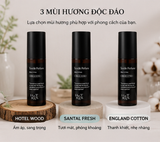  Xịt Thơm Quần Áo Hetras Textile Perfume England Cotton 80ml 