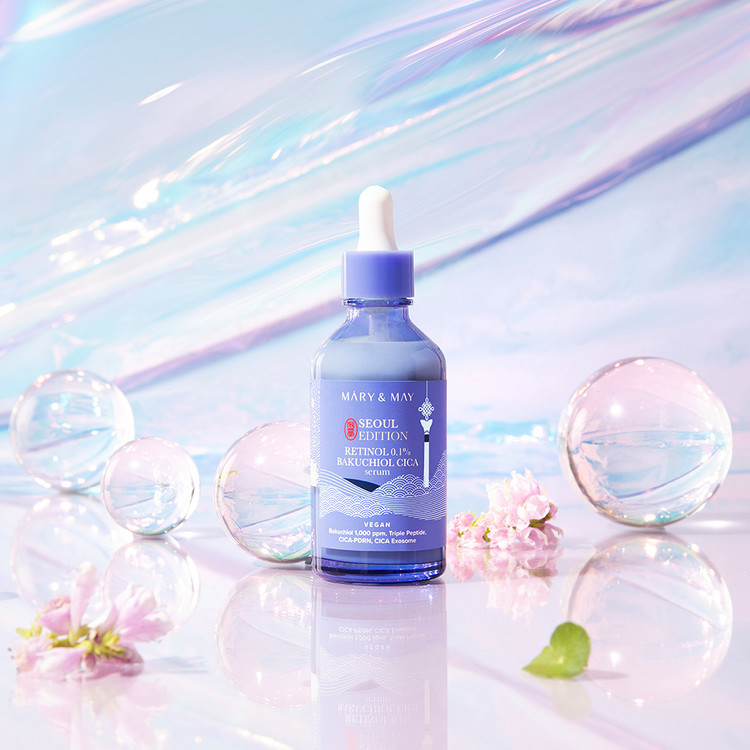  Tinh Chất Mary&May Retinol 0.1% Bakuchiol Cica Serum 80ml 