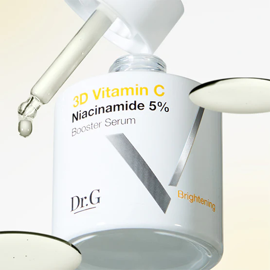  (VÀNG) Tinh Chất DR.G Sáng Da, Đều Màu Da DR.G 3D Vitamin C Niacinamide 5% Booster Serum 30ml 