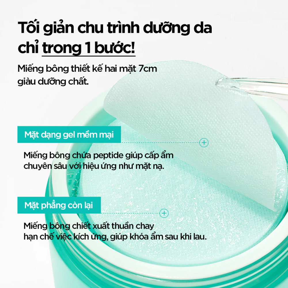  Toner Pad Dưỡng Ẩm, Chống Nhăn Anua PDRN + HYALURON Acid Glow Pad (60 Miếng) 